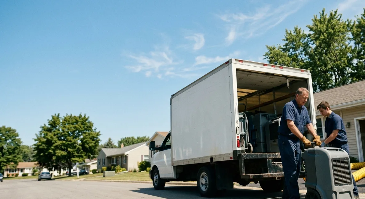 Water Damage Cleanup in Kincaid, IL near me
